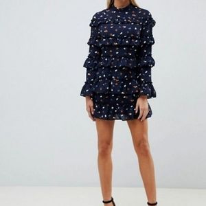 NWT PrettyLittleThing Floral Mini Dress